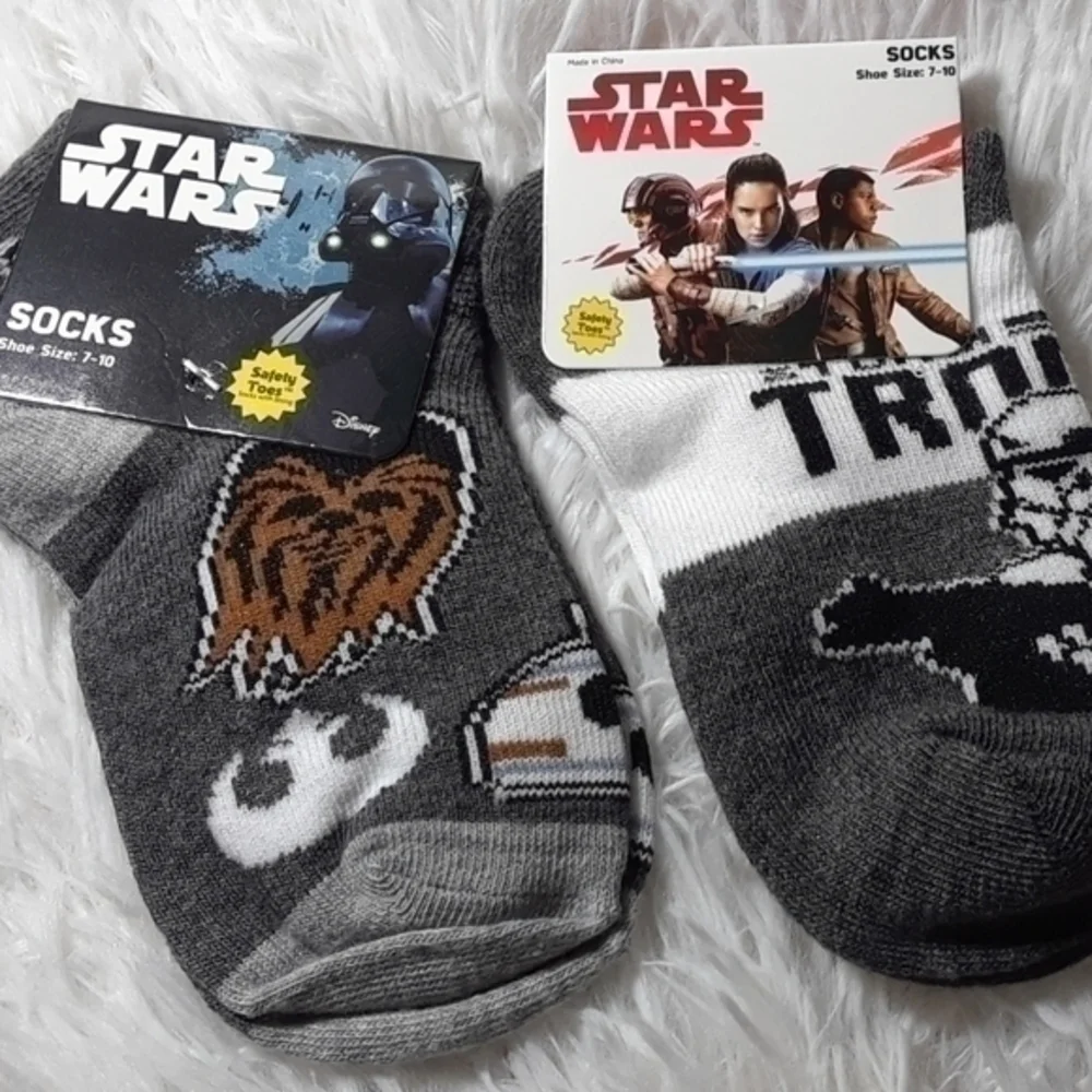 🛍Disney Star Wars Socks 2 Pairs